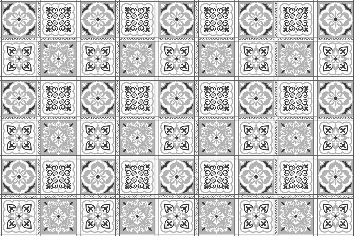 Waschbeckenrückwand Patchwork