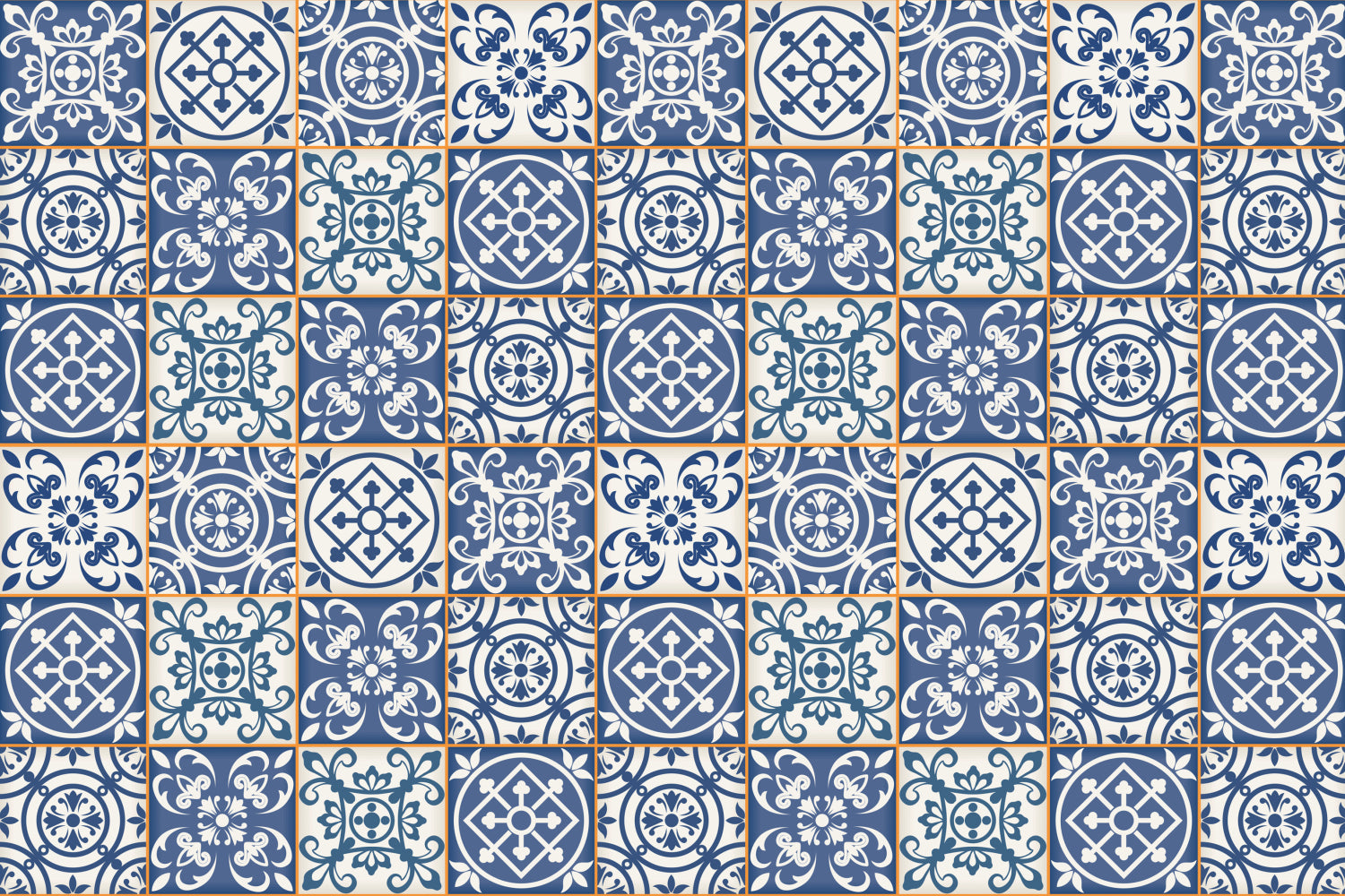 Waschbeckenrückwand Patchwork