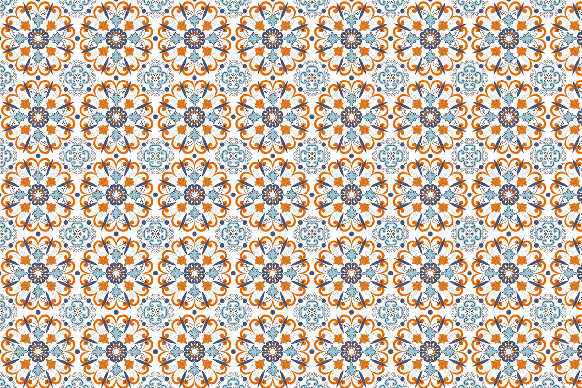 Waschbeckenrückwand Patchwork