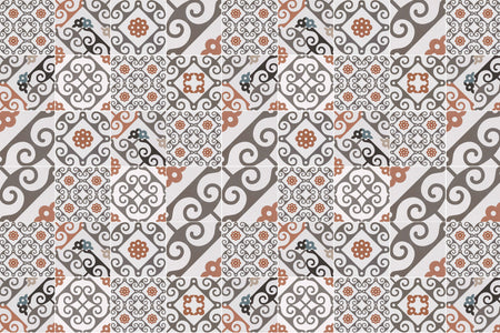 Waschbeckenrückwand Patchwork