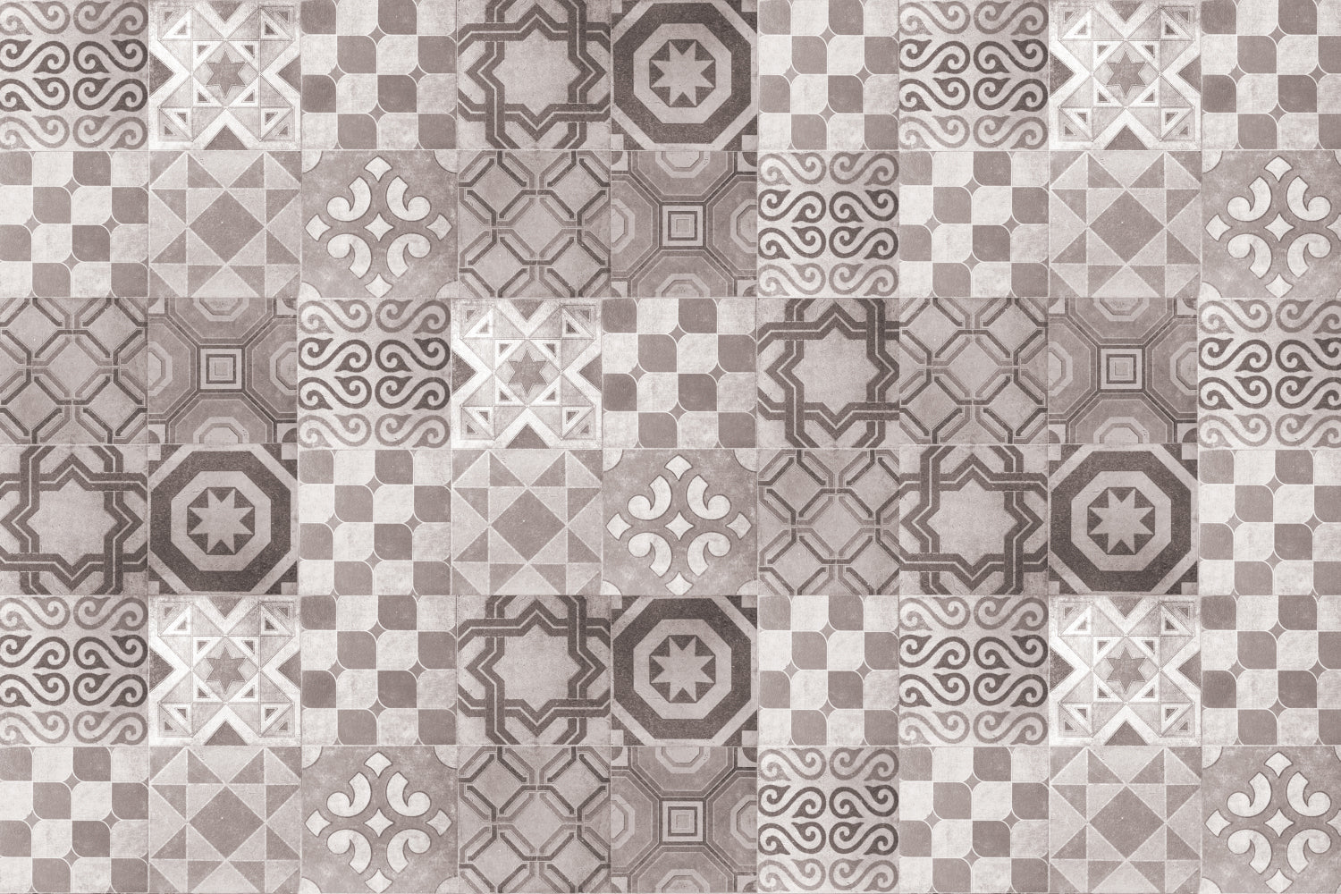 Badrückwand Patchwork