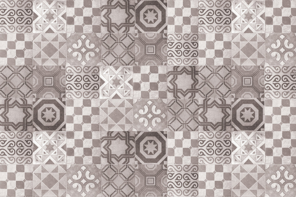 Waschbeckenrückwand Patchwork