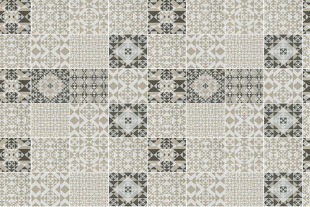 Waschbeckenrückwand Patchwork