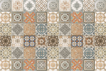 Badrückwand Patchwork