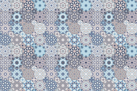 Badrückwand Patchwork