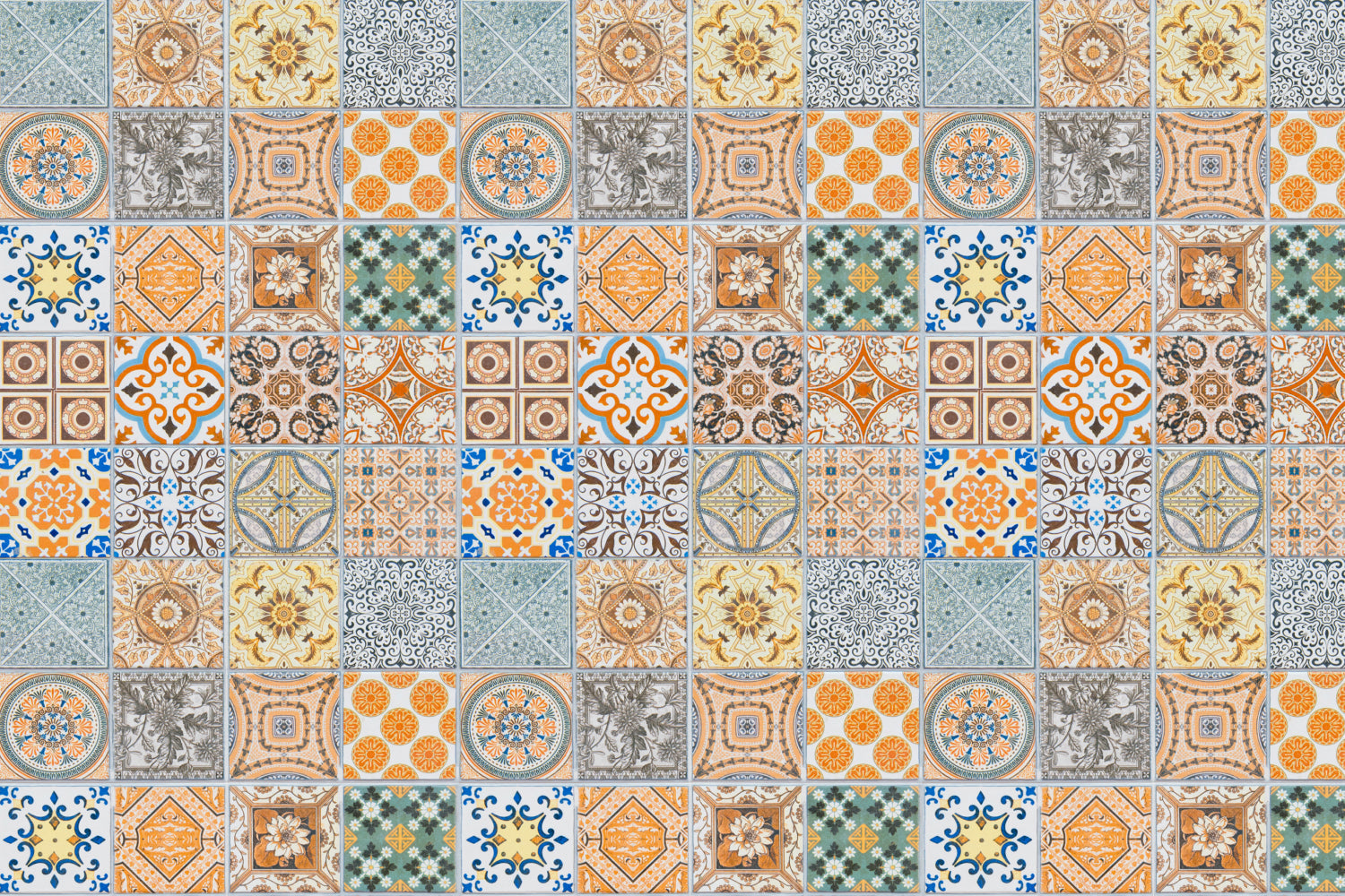 Badrückwand Patchwork