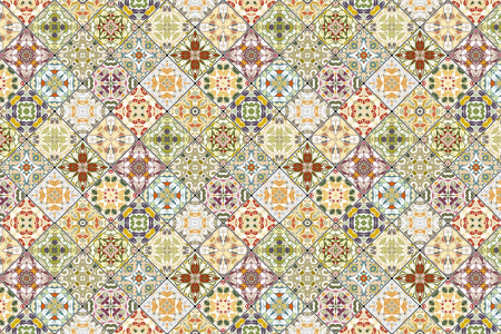 Waschbeckenrückwand Patchwork