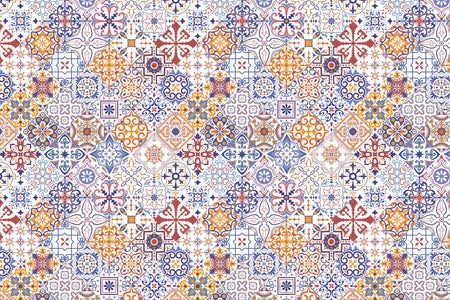 Waschbeckenrückwand Patchwork