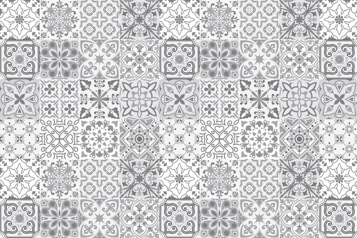 Waschbeckenrückwand Patchwork