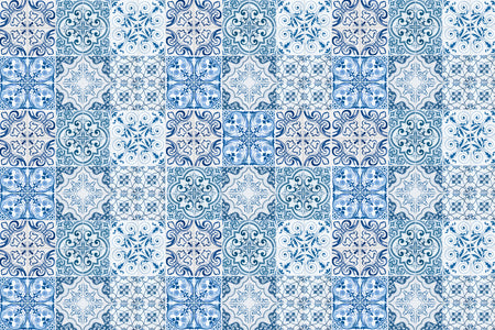 Waschbeckenrückwand Patchwork