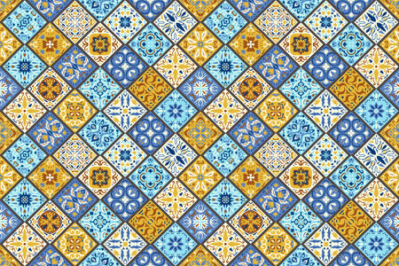 Badrückwand Patchwork