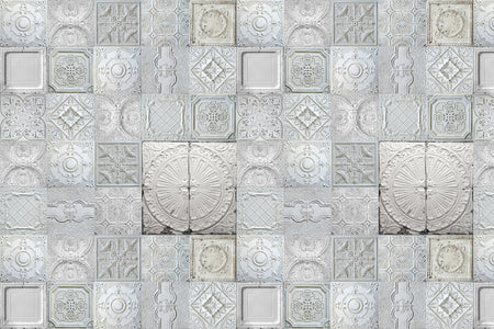 Waschbeckenrückwand Patchwork