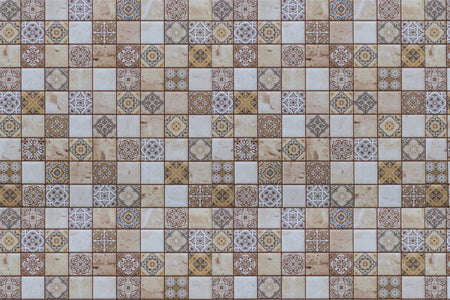 Badrückwand Patchwork