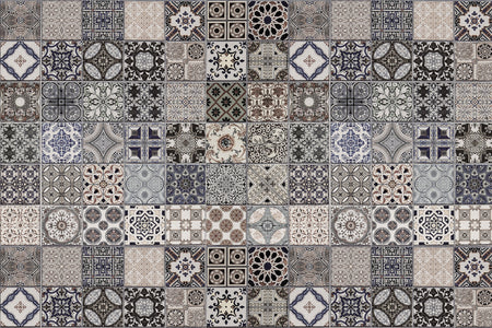 Waschbeckenrückwand Patchwork