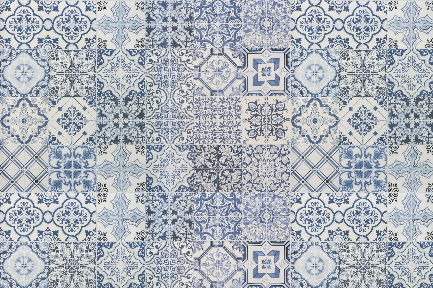 Badrückwand Patchwork