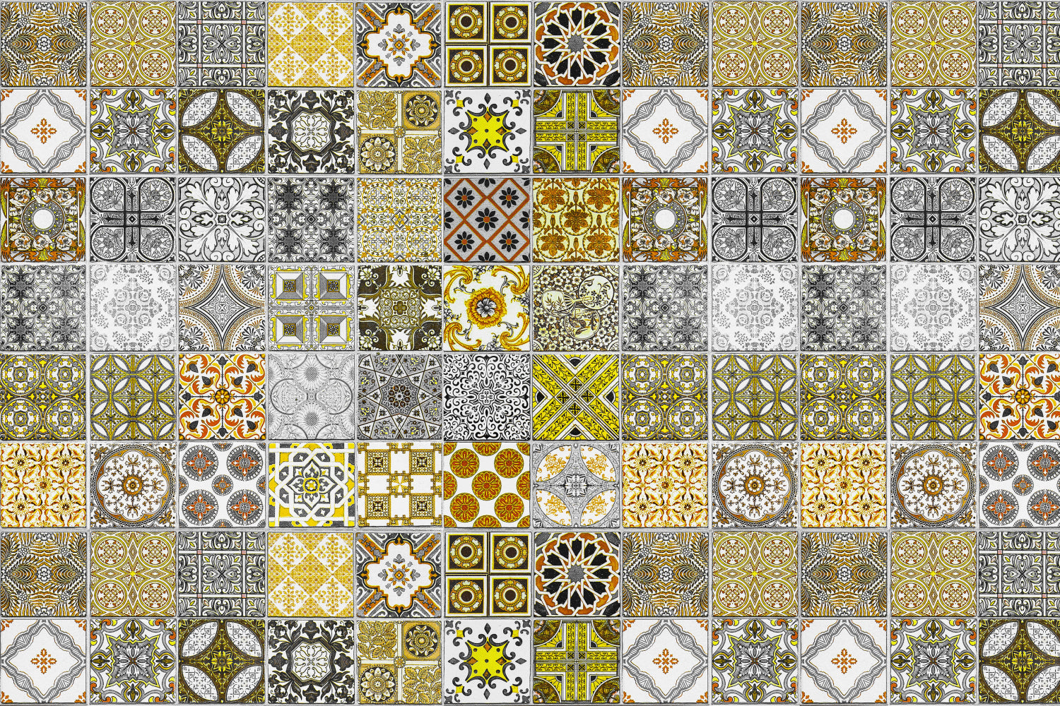 Badrückwand Patchwork