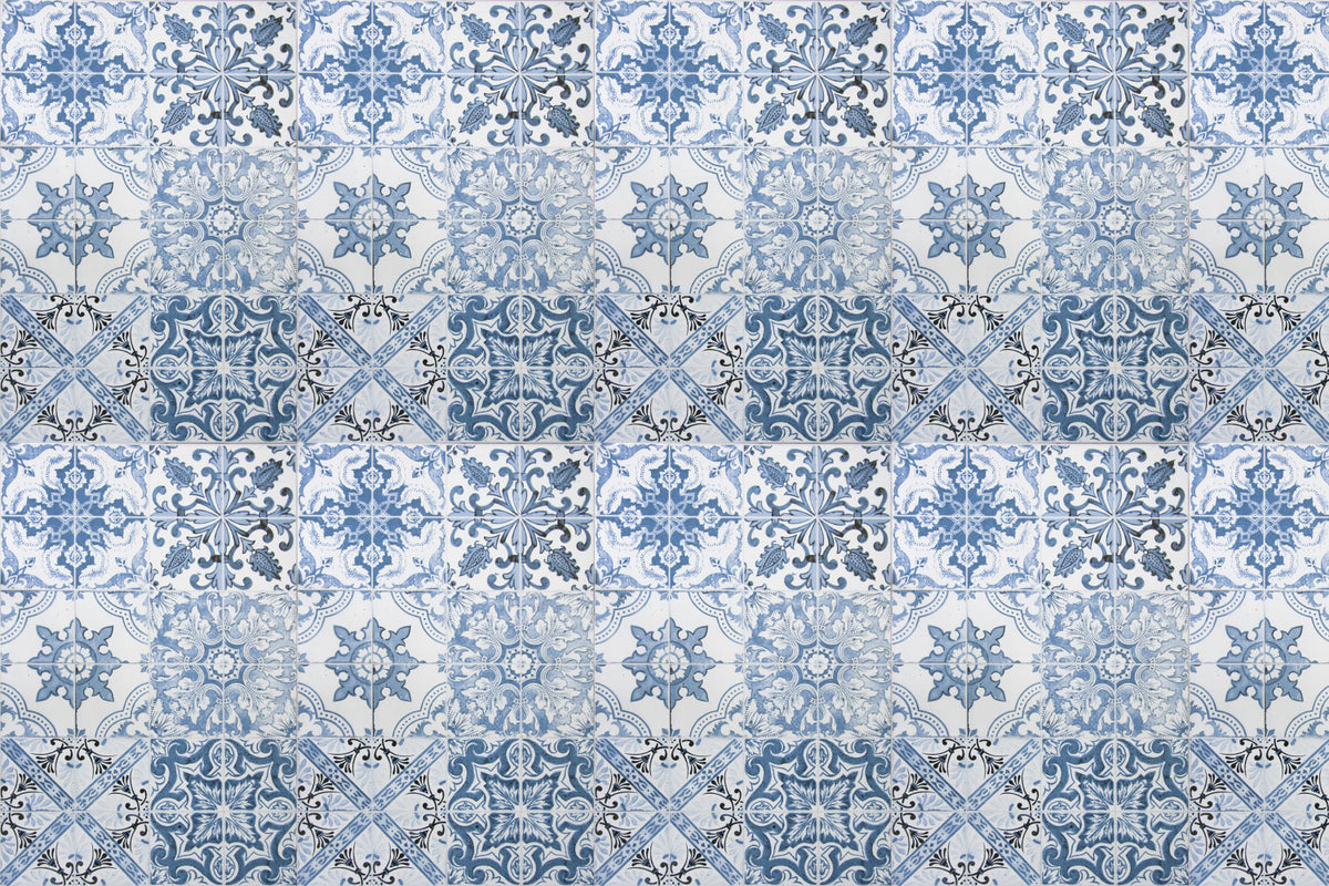 Badrückwand Patchwork