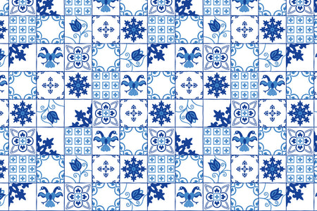 Waschbeckenrückwand Patchwork