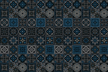 Waschbeckenrückwand Patchwork