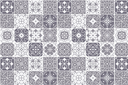 Waschbeckenrückwand Patchwork