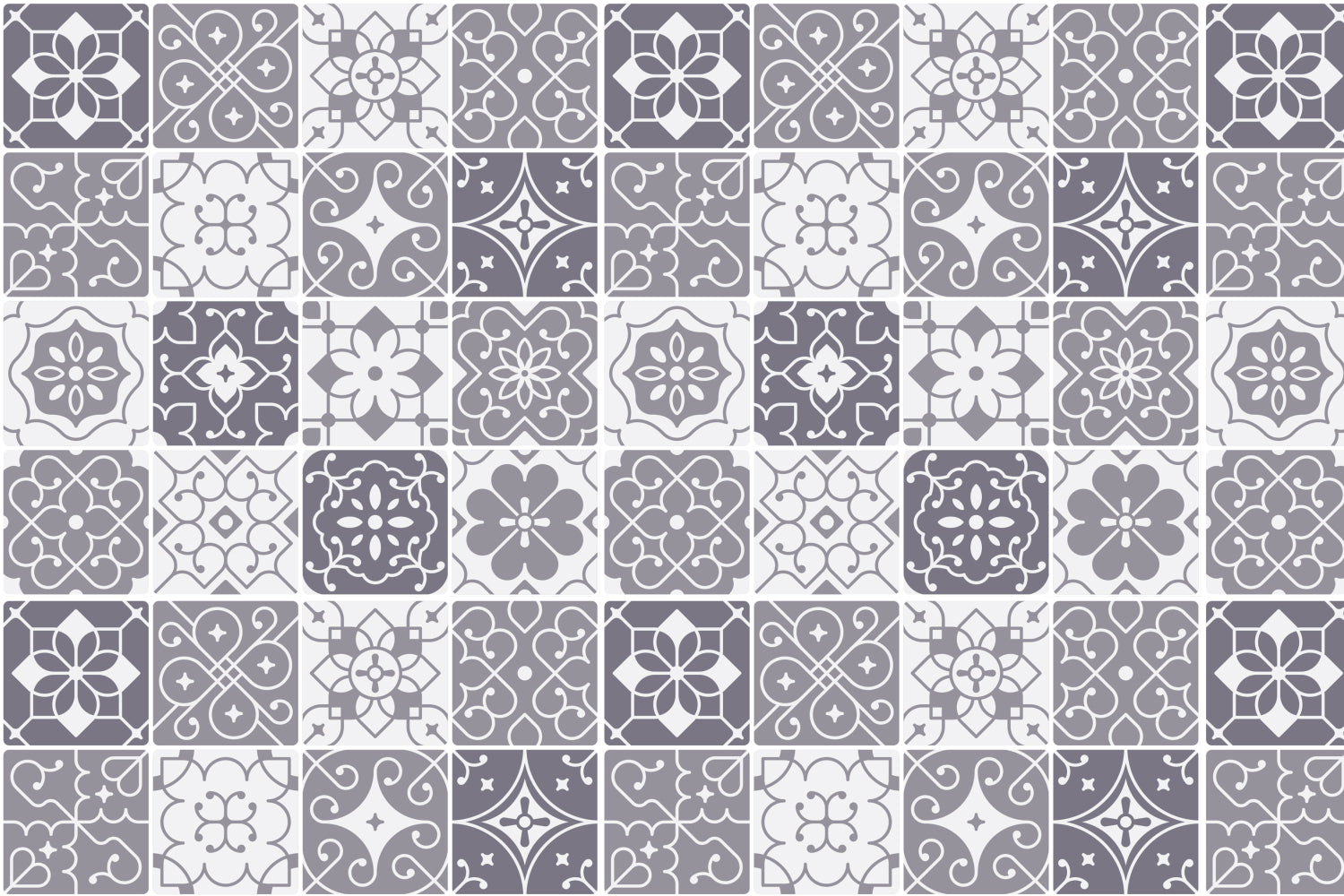Badrückwand Patchwork