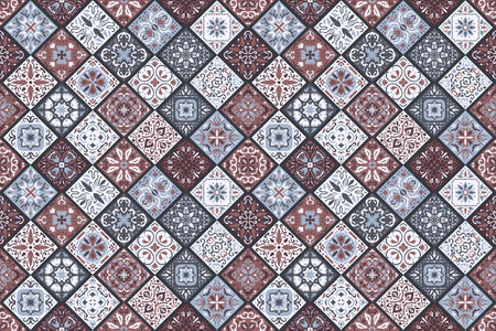 Badrückwand Patchwork