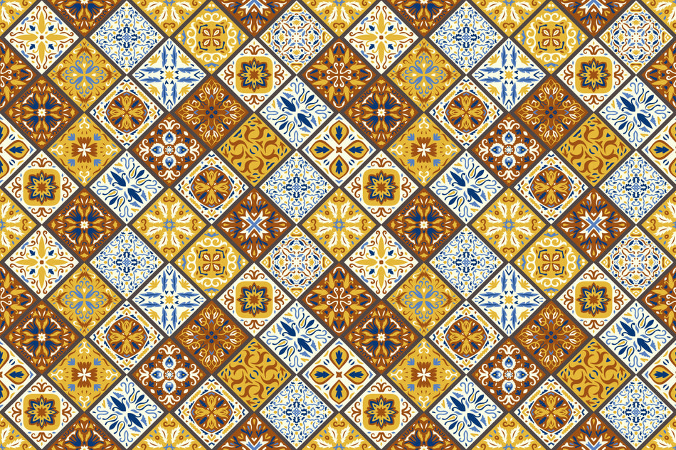 Badrückwand Patchwork