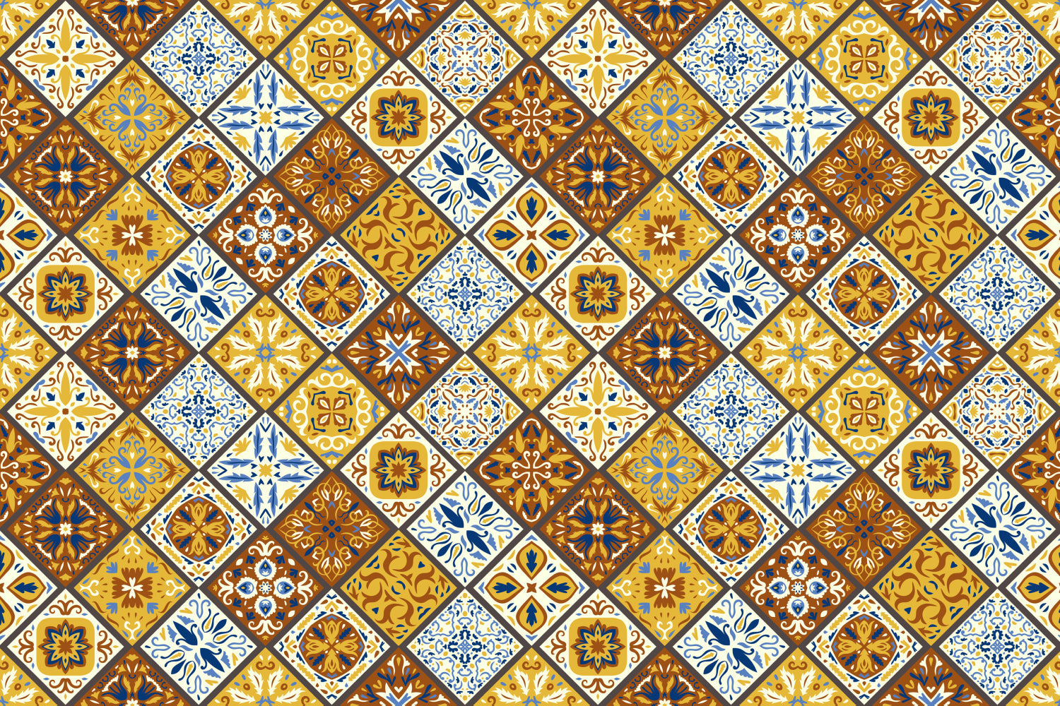 Waschbeckenrückwand Patchwork