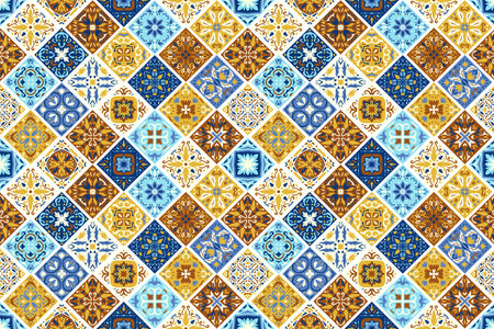 Waschbeckenrückwand Patchwork
