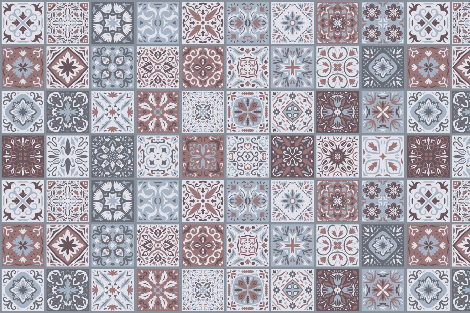 Waschbeckenrückwand Patchwork