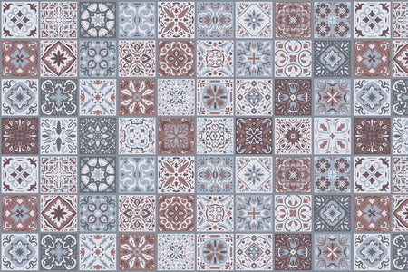 Waschbeckenrückwand Patchwork
