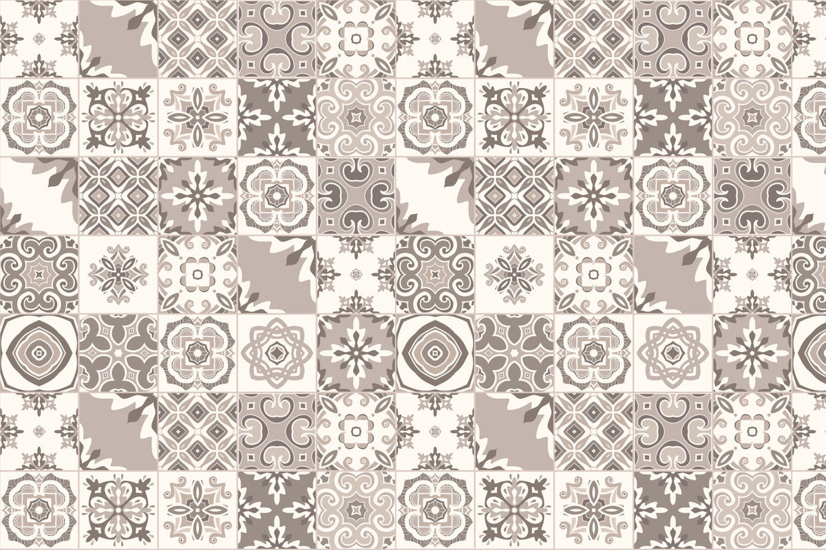 Waschbeckenrückwand Patchwork