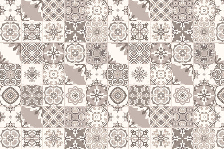 Waschbeckenrückwand Patchwork