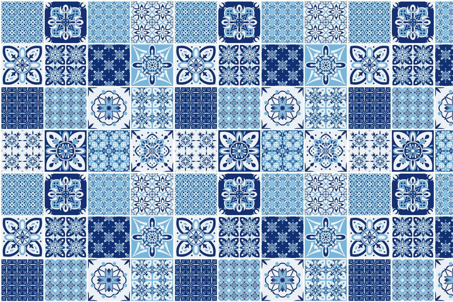 Badrückwand Patchwork