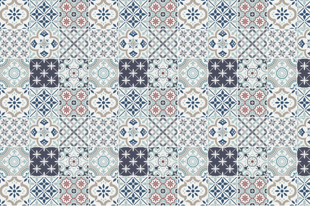 Waschbeckenrückwand Patchwork
