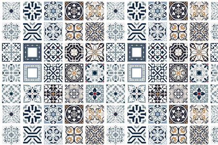 Waschbeckenrückwand Patchwork