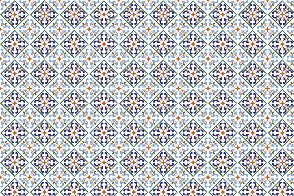 Badrückwand Patchwork