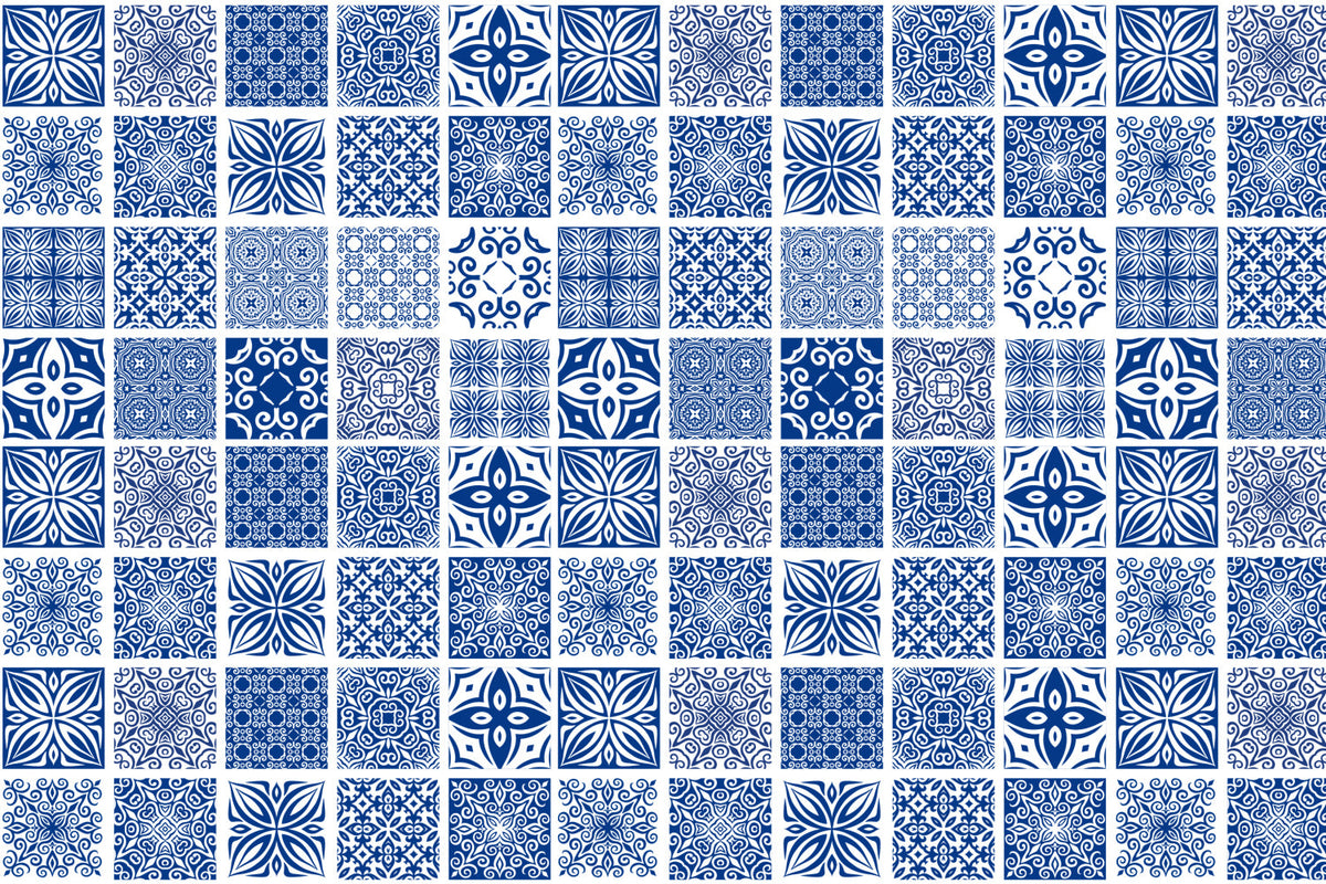 Badrückwand Patchwork