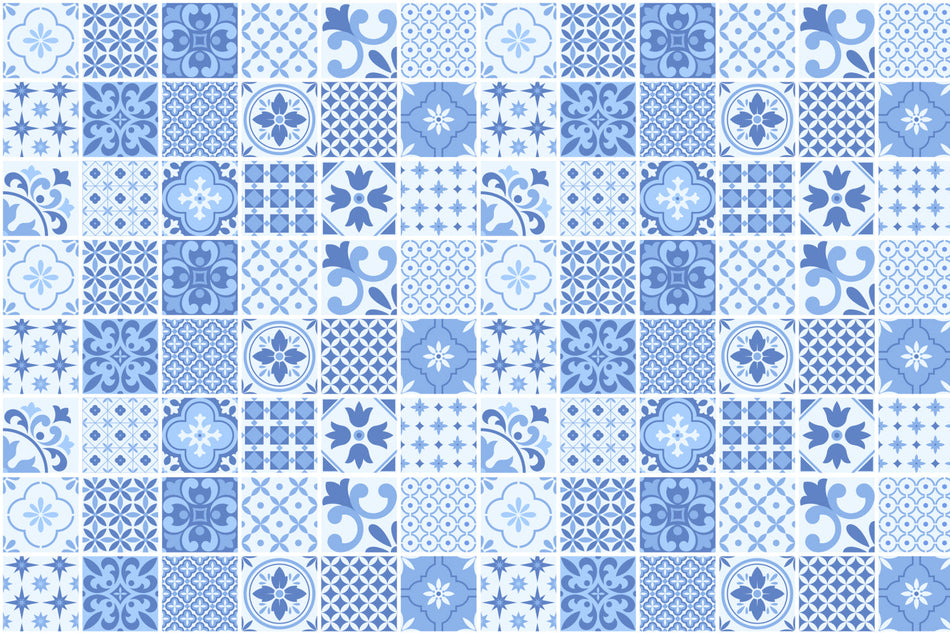 Waschbeckenrückwand Patchwork