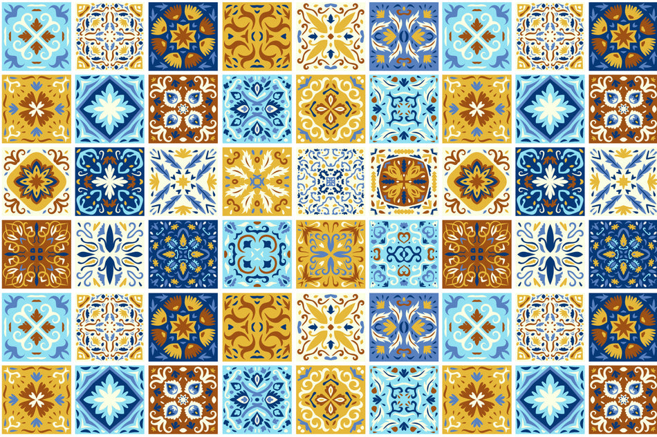 Badrückwand Patchwork