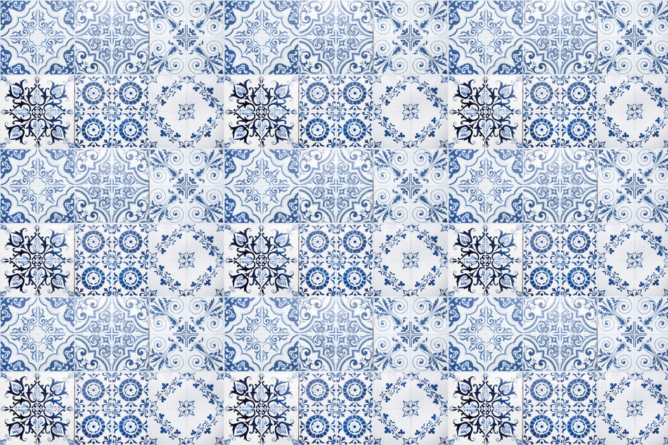 Waschbeckenrückwand Patchwork