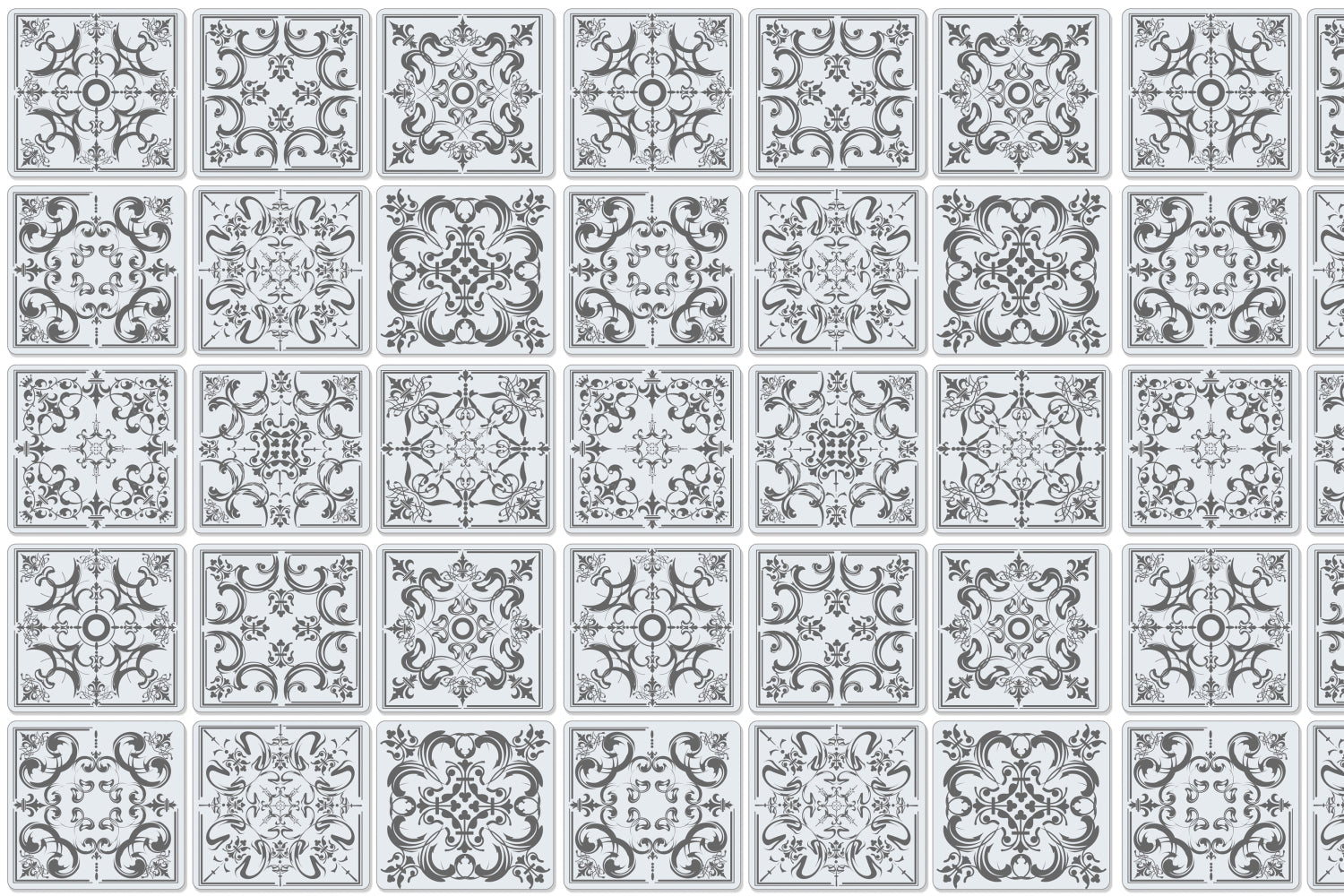 Badrückwand Patchwork