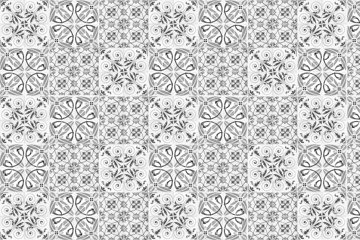 Badrückwand Patchwork