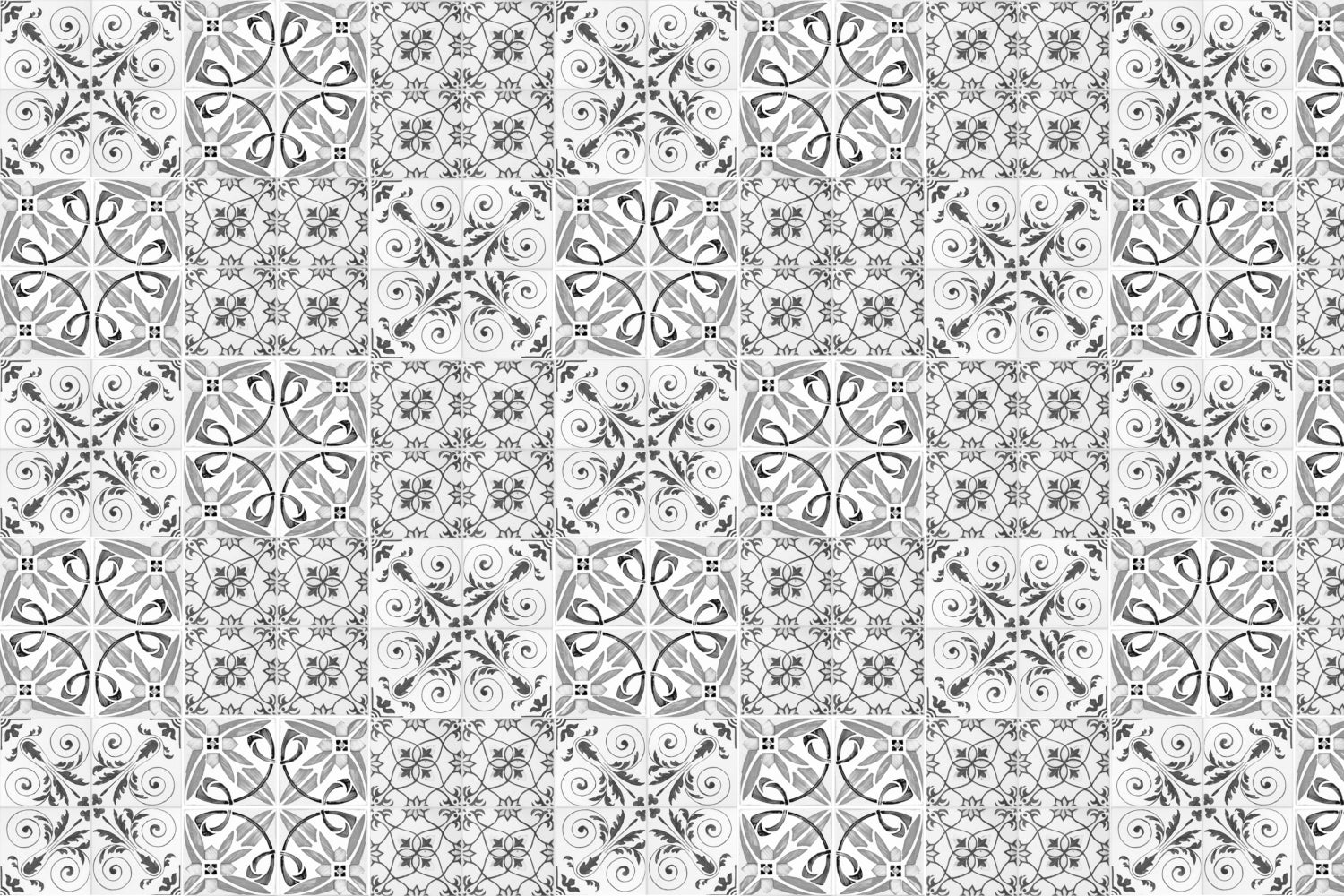 Badrückwand Patchwork