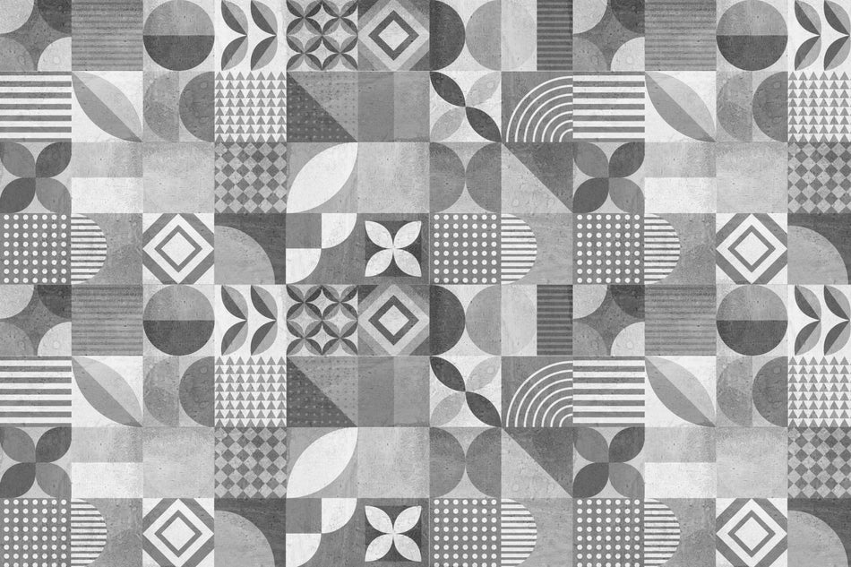 Waschbeckenrückwand Patchwork