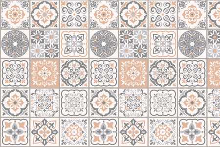 Badrückwand Patchwork