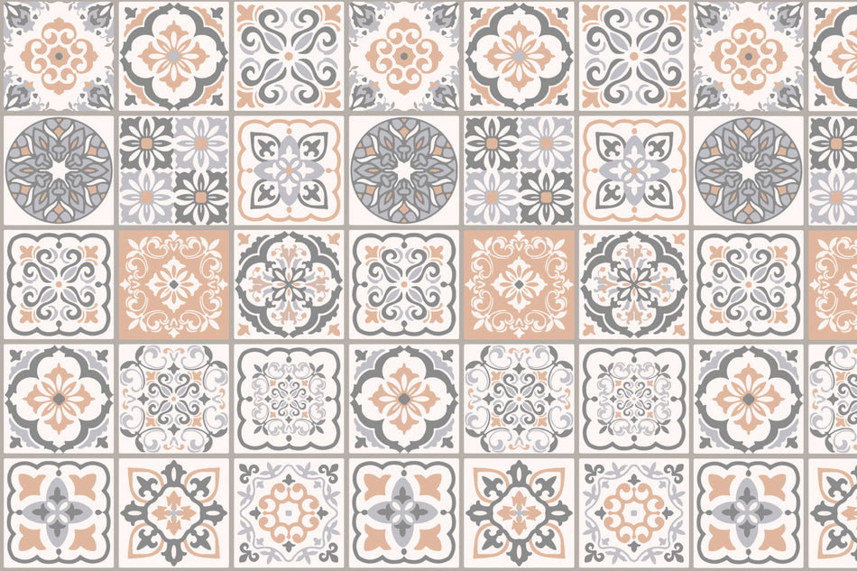 Badrückwand Patchwork