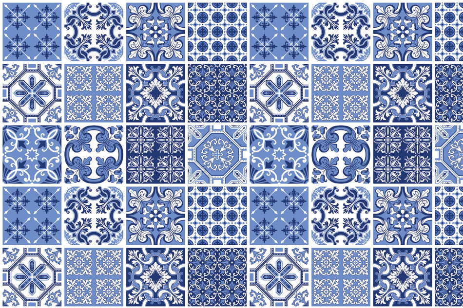 Badrückwand Patchwork