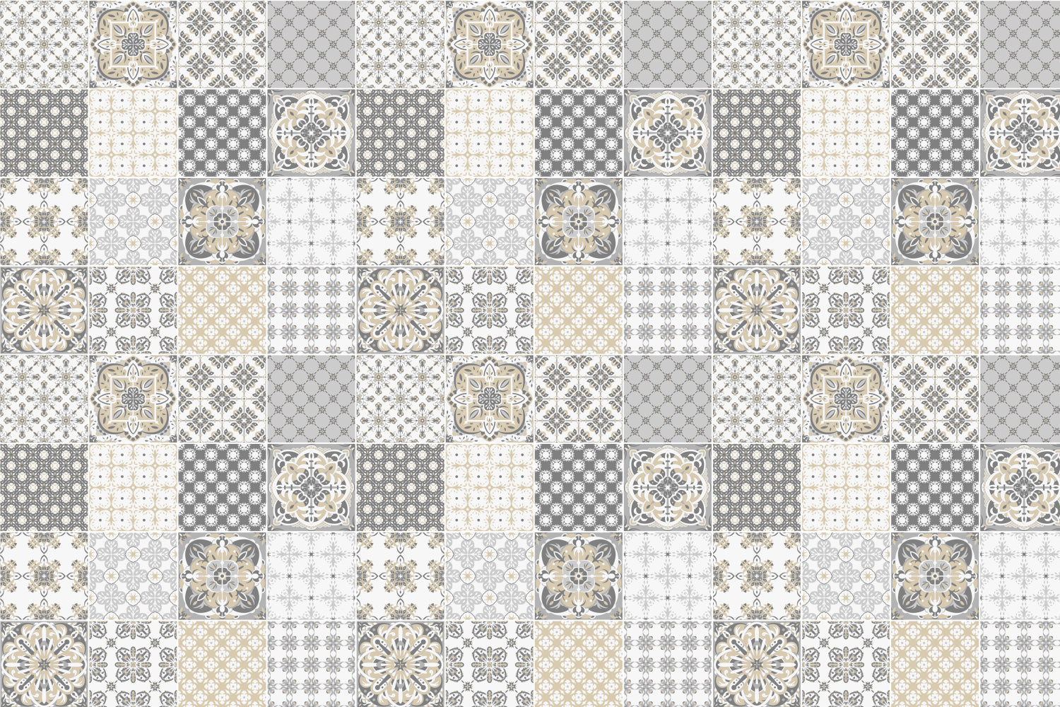 Badrückwand Patchwork