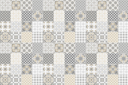 Badrückwand Patchwork